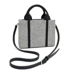 NWOT Zara Felt Bag